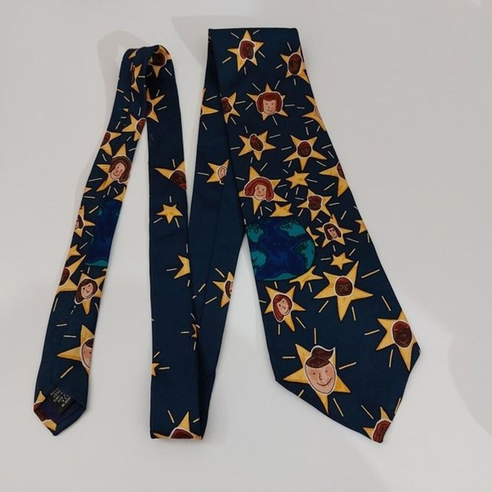Save The Children Star Children Men's Necktie
